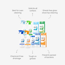 AspenClean House Cleaning Kit with Scouring Powder