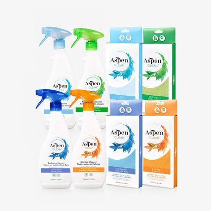 AspenClean Professional House Cleaning Kit