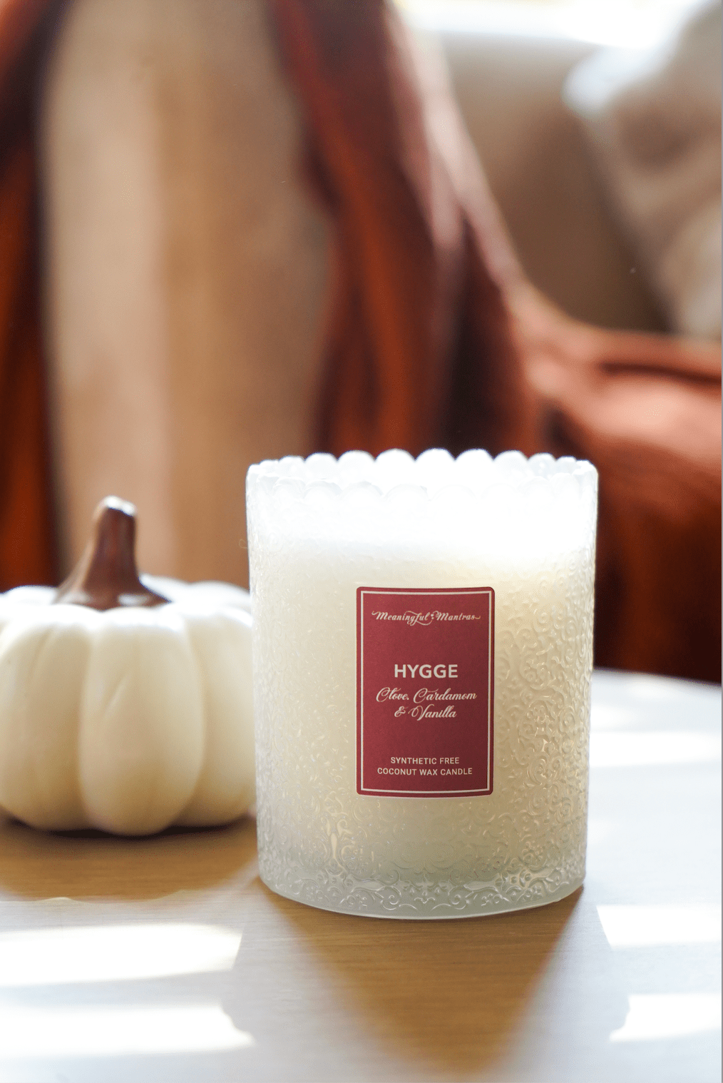 Hygge Natural Candle 8oz Kaia Collection - Vegan America