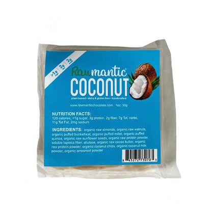 Coconut Mini Vegan Protein Bar. Pack of 20