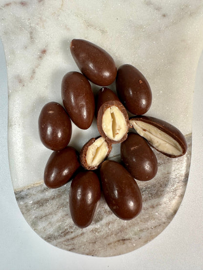 Oat Milk Chocolate Covered Sprouted Almonds - Vegan America
