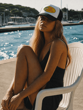 FISH ARE FRIENDS TRUCKER HAT - Vegan America