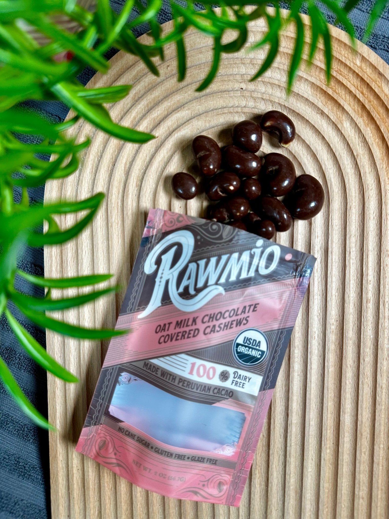 Oat Milk Chocolate Covered Cashews - Vegan America