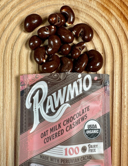 Oat Milk Chocolate Covered Cashews - Vegan America