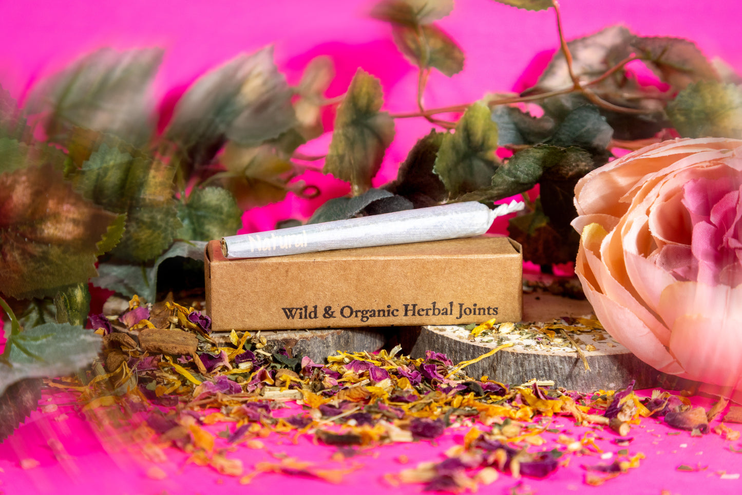 LOVERS • Individual Herbal Pre-rolls with wildcrafted and organic mullein, damiana, mint, and sage • Aphrodisiac and uplifting