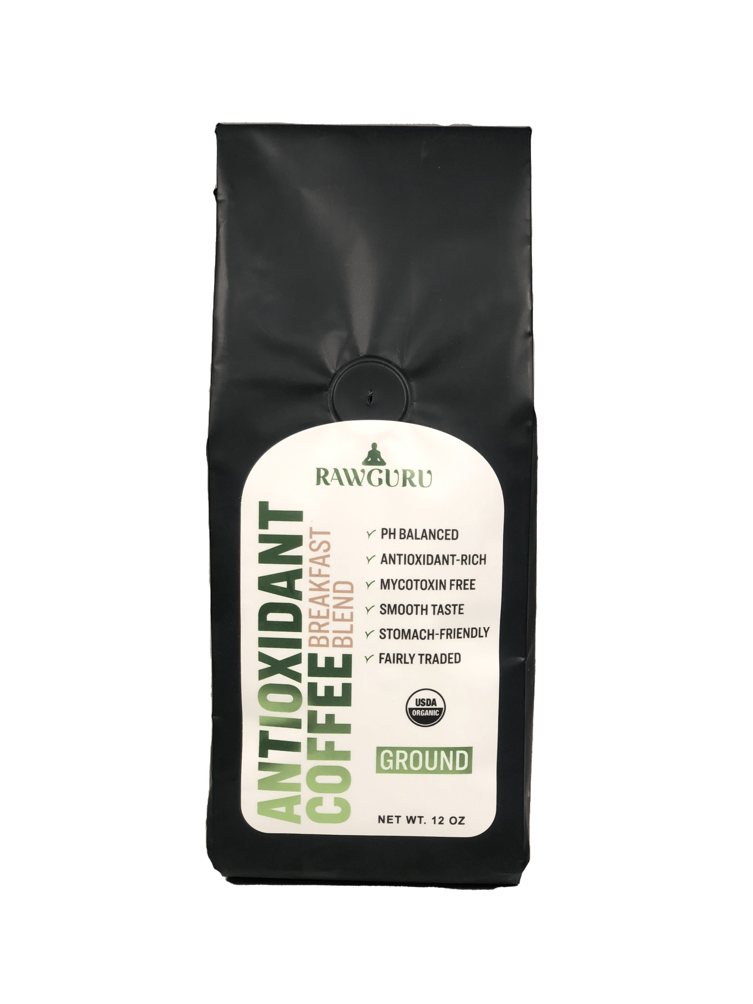 Organic Antioxidant Coffee Breakfast Blend | 12oz - Vegan America