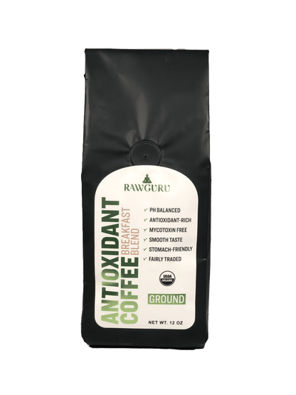 Organic Antioxidant Coffee Breakfast Blend | 12oz - Vegan America