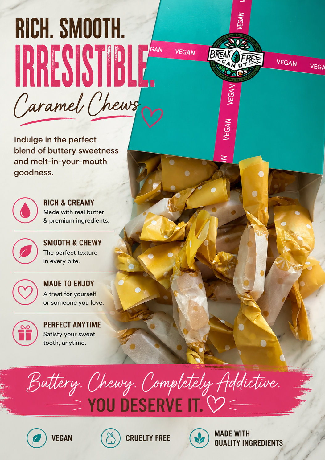 Vegan Caramel Chews