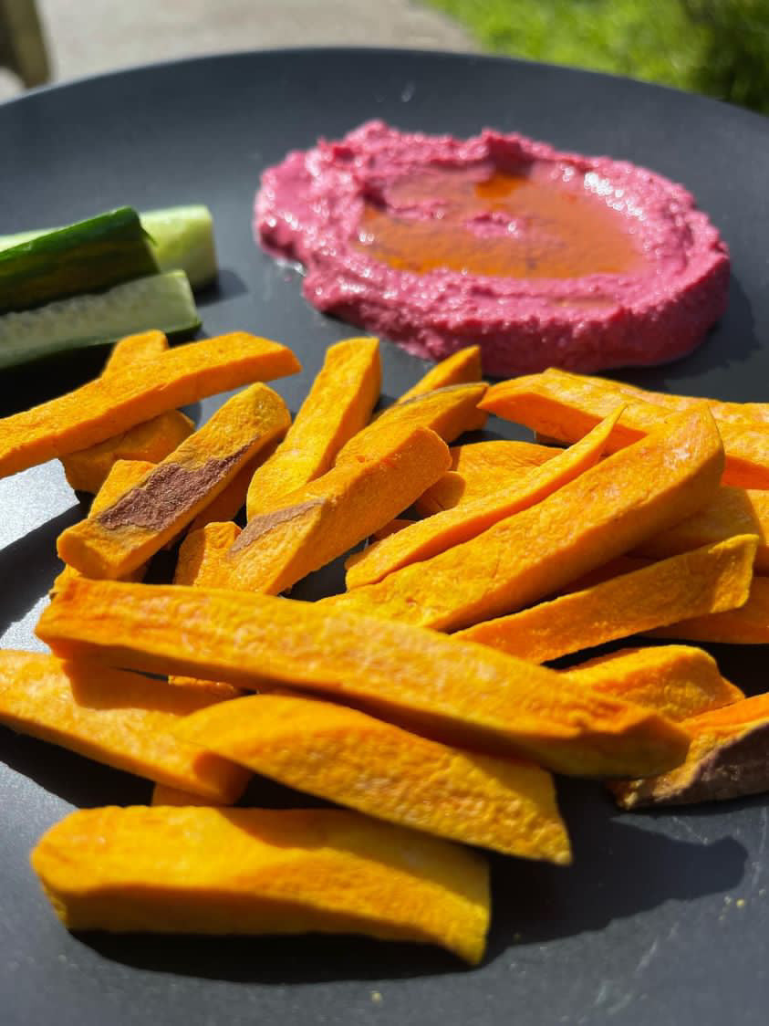 Plain Sweetpotato Fries (No Salt)