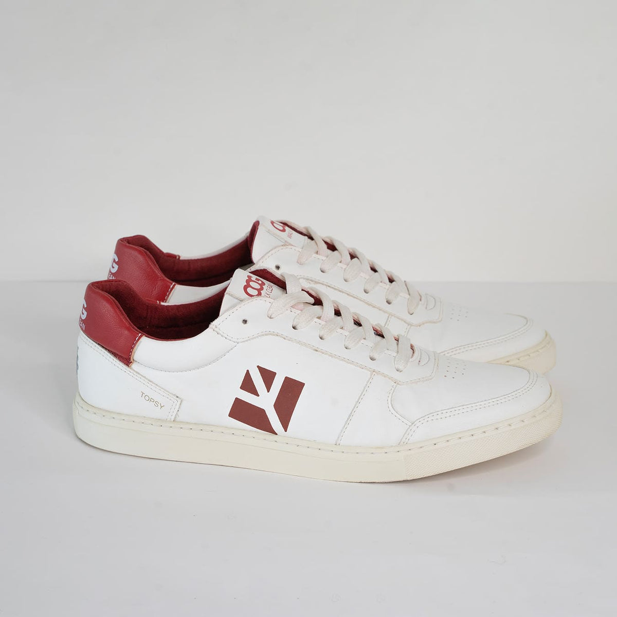 Imperfect - Topsy - White / Red 42 - Vegan America