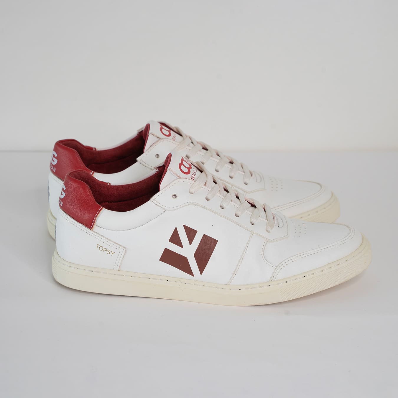 Imperfect - Topsy - White / Red 38 - Vegan America