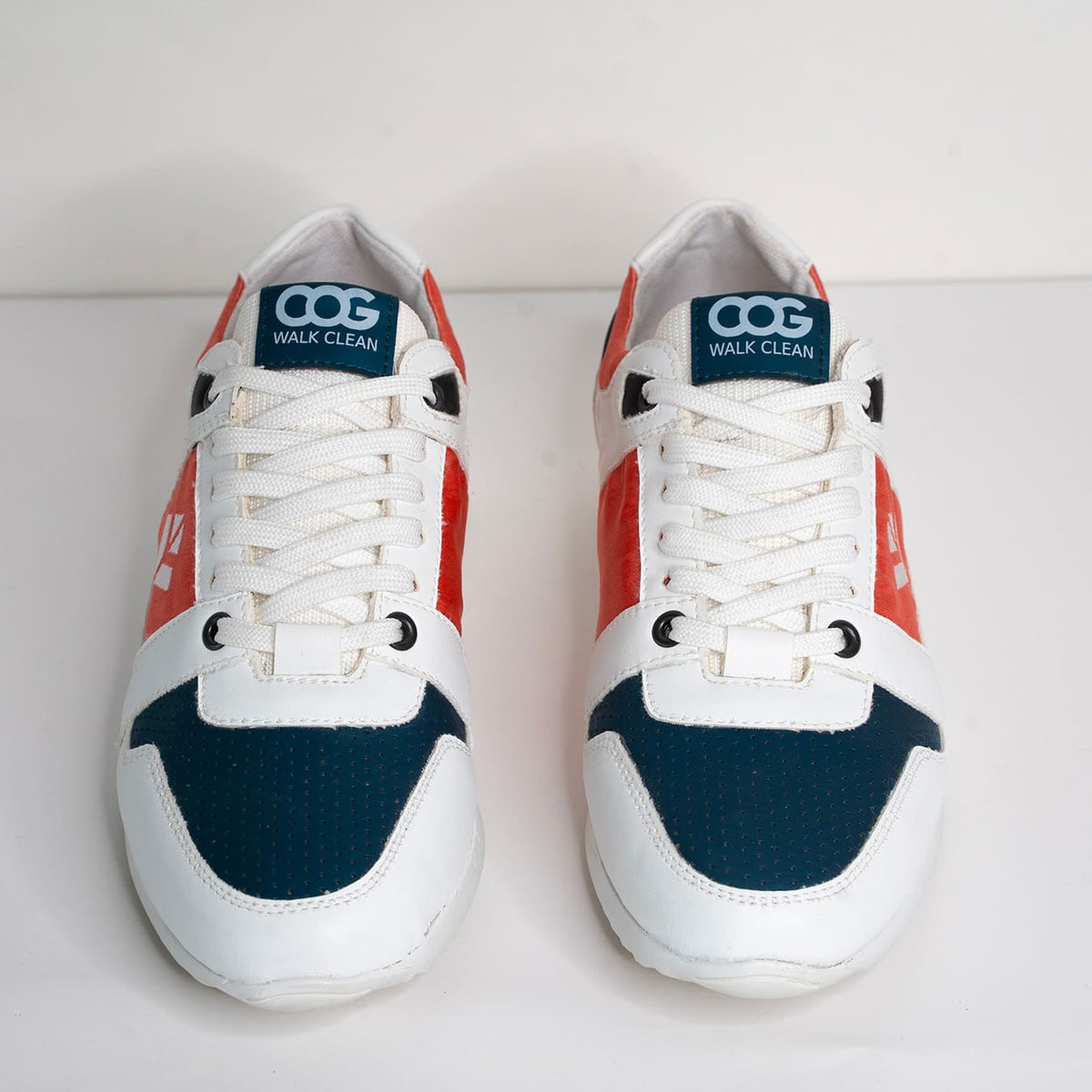 Imperfect - Raven - Coral / Blue_F 38 - Vegan America