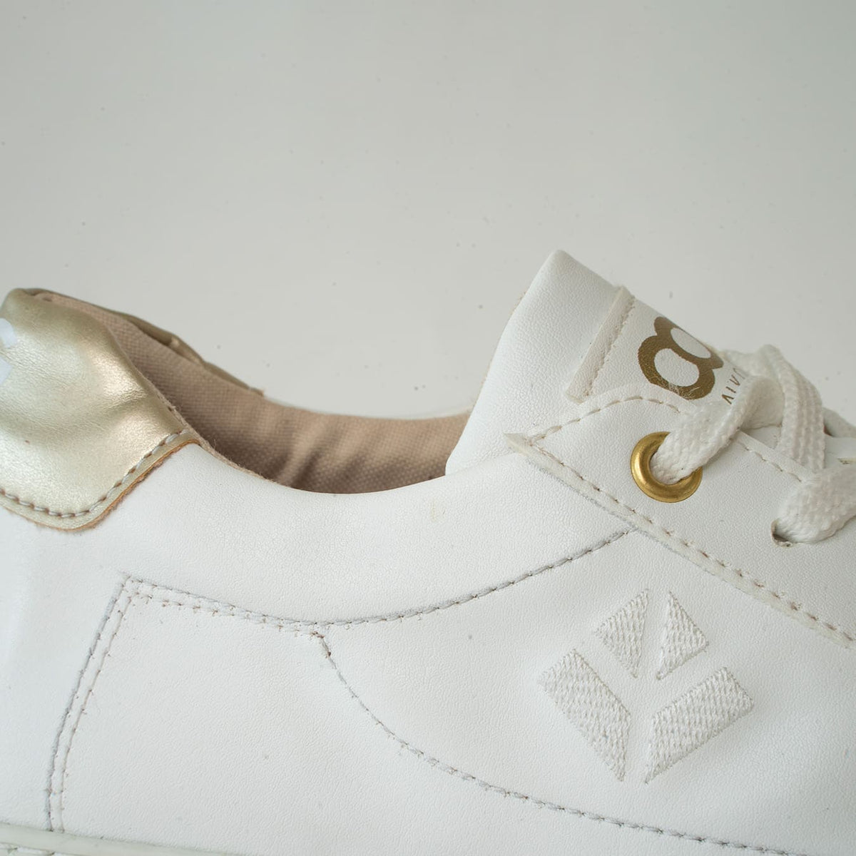 Imperfect - Winton - White / Gold 38 - Vegan America
