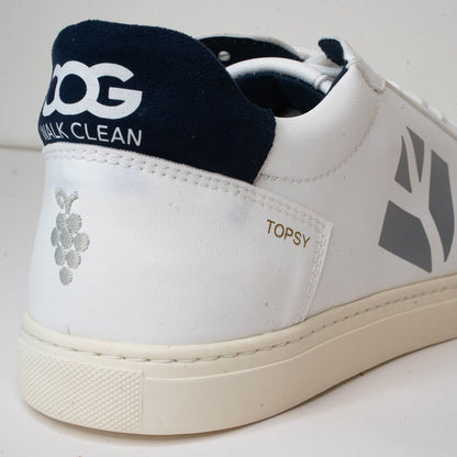 Imperfect - Topsy - White / Blue 40 - Vegan America