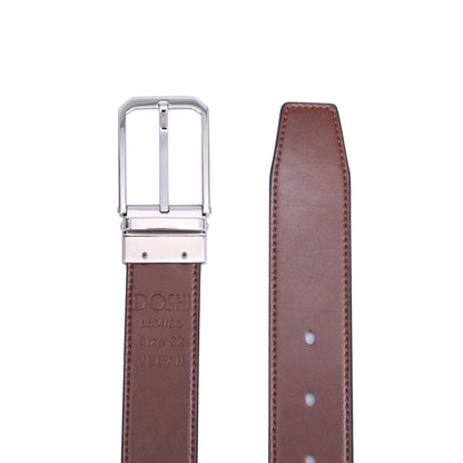 Professional Reversible 1 - Polished SS Vegan Belt