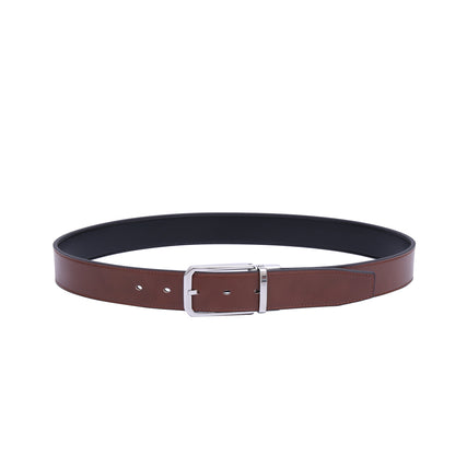 Professional Reversible 1 - Polished SS Vegan Belt