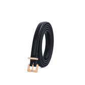 Skinny Belt - Rose Gold Buckle - Vegan America