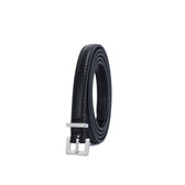 Skinny Belt - Silver Buckle - Vegan America