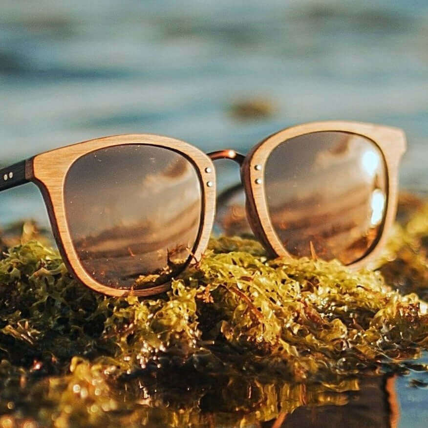 Woodrow - Wooden Sunglasses - Vegan America
