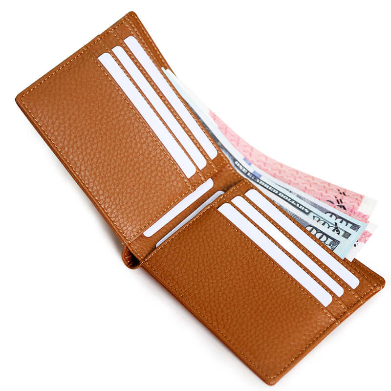Bifold Wallet - Pebbled