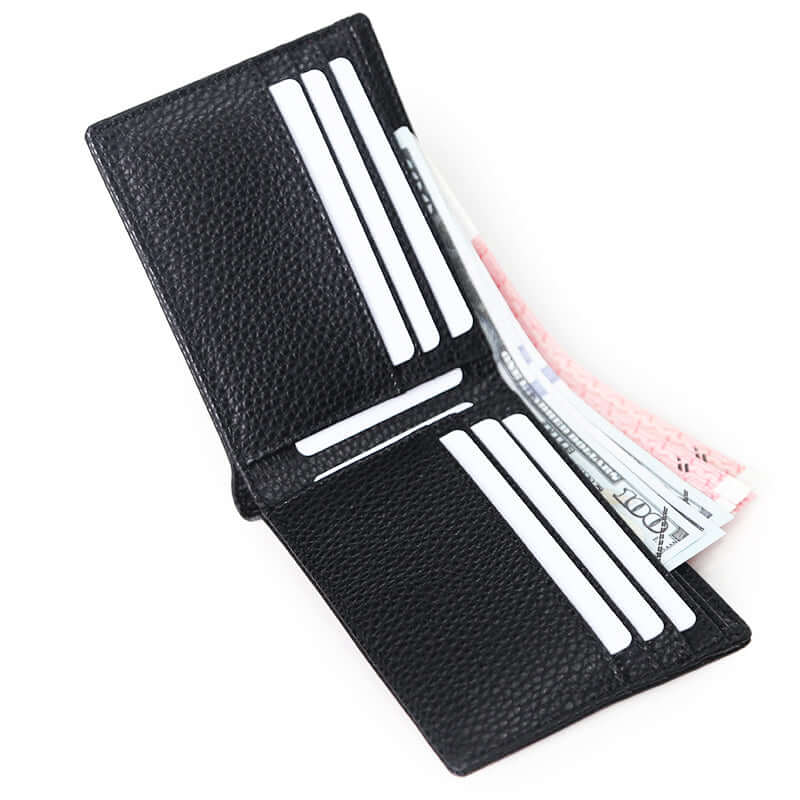 Bifold Wallet - Pebbled