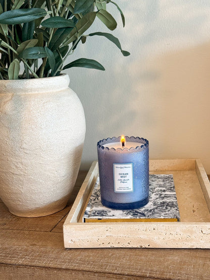 Ocean Mist Natural Candle 8oz Kaia Collection - Vegan America