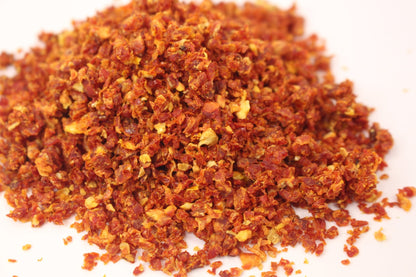 Sun - Dried Tomato Ultra Finely Diced Granulated 2.2 Oz (60 grams) - Vegan America