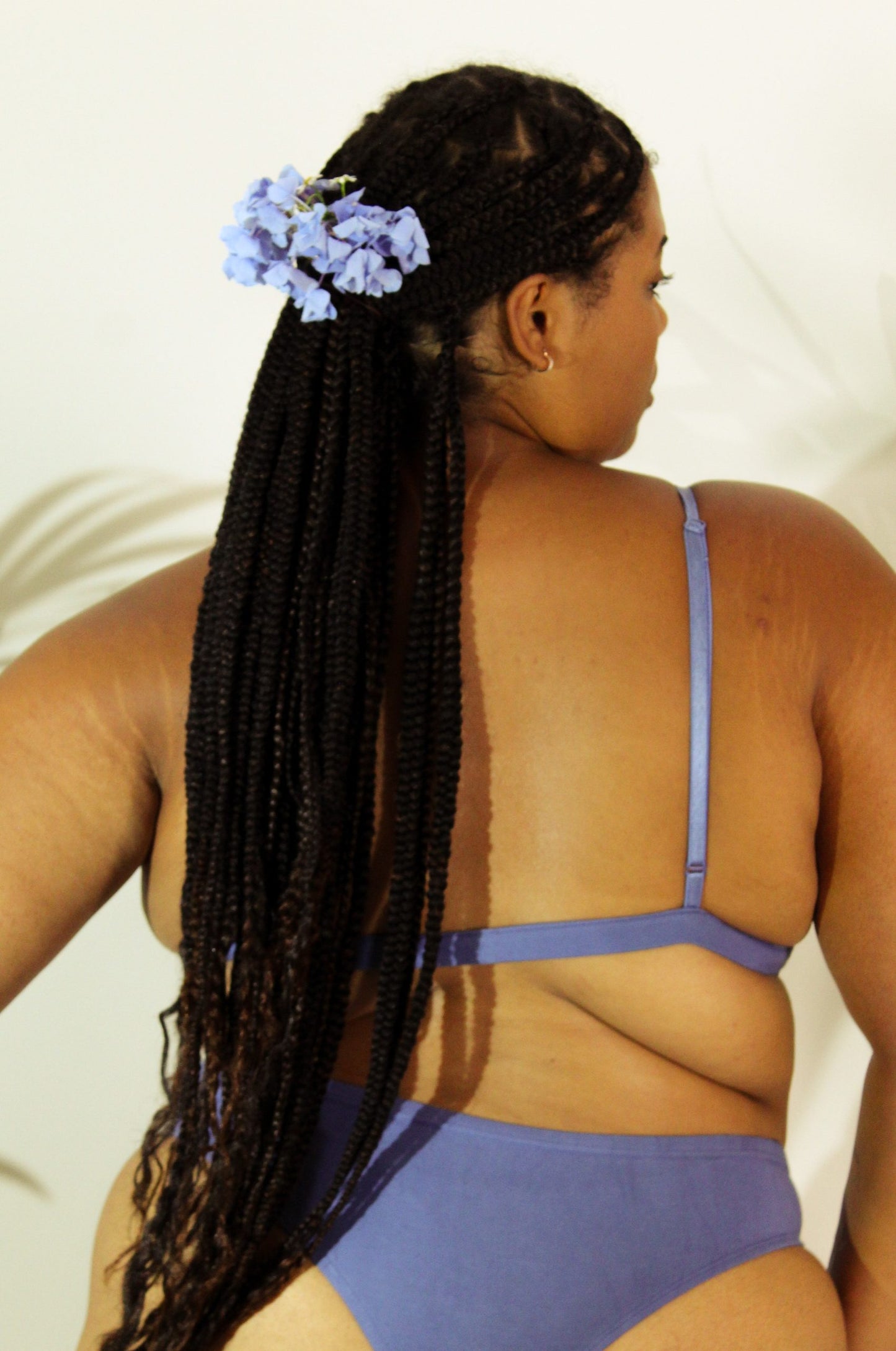 Lavanya Bralette - Indigo Flower Blend