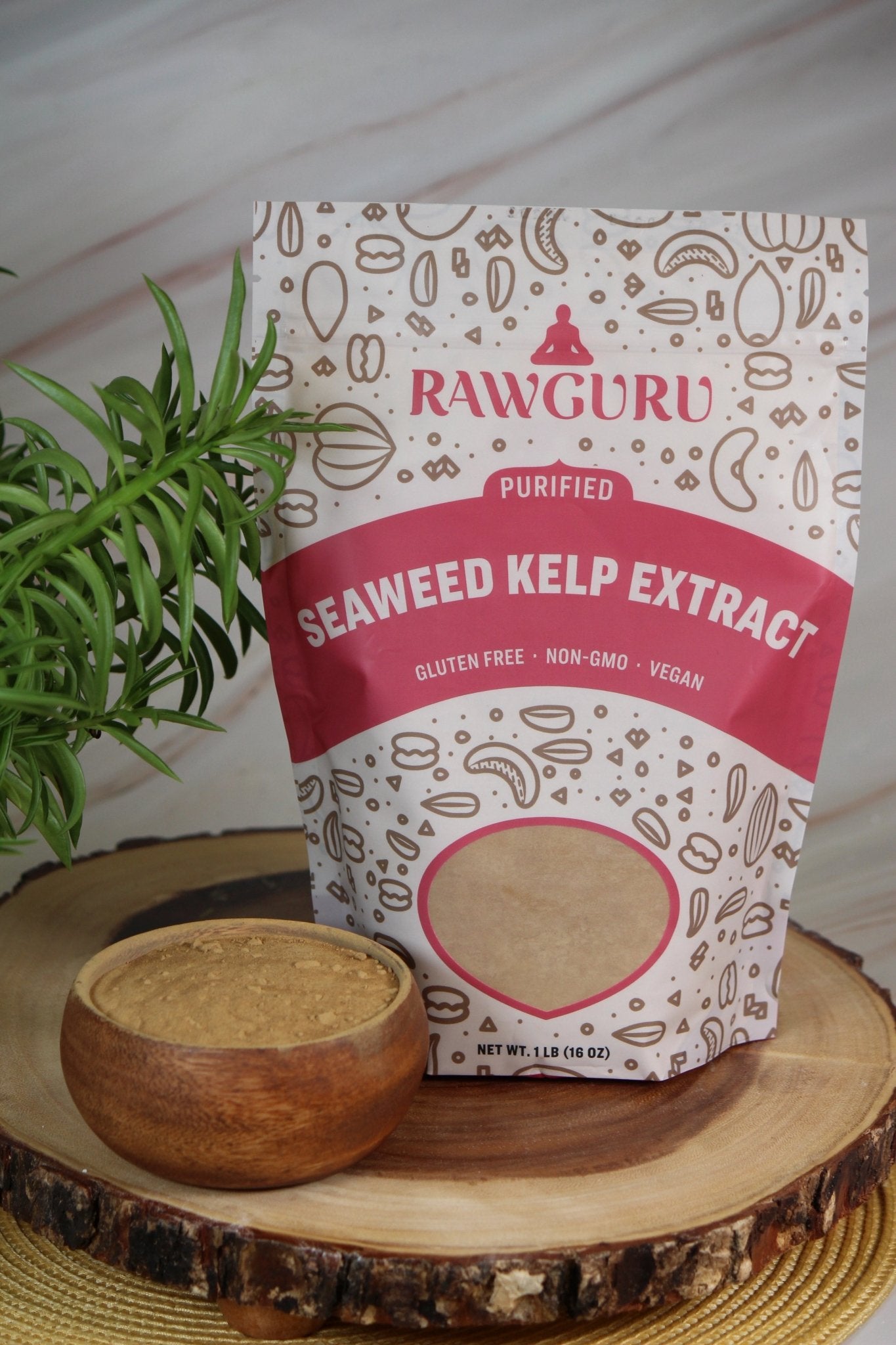 RawGuru Pure Seaweed Kelp Extract - 16oz - Vegan America