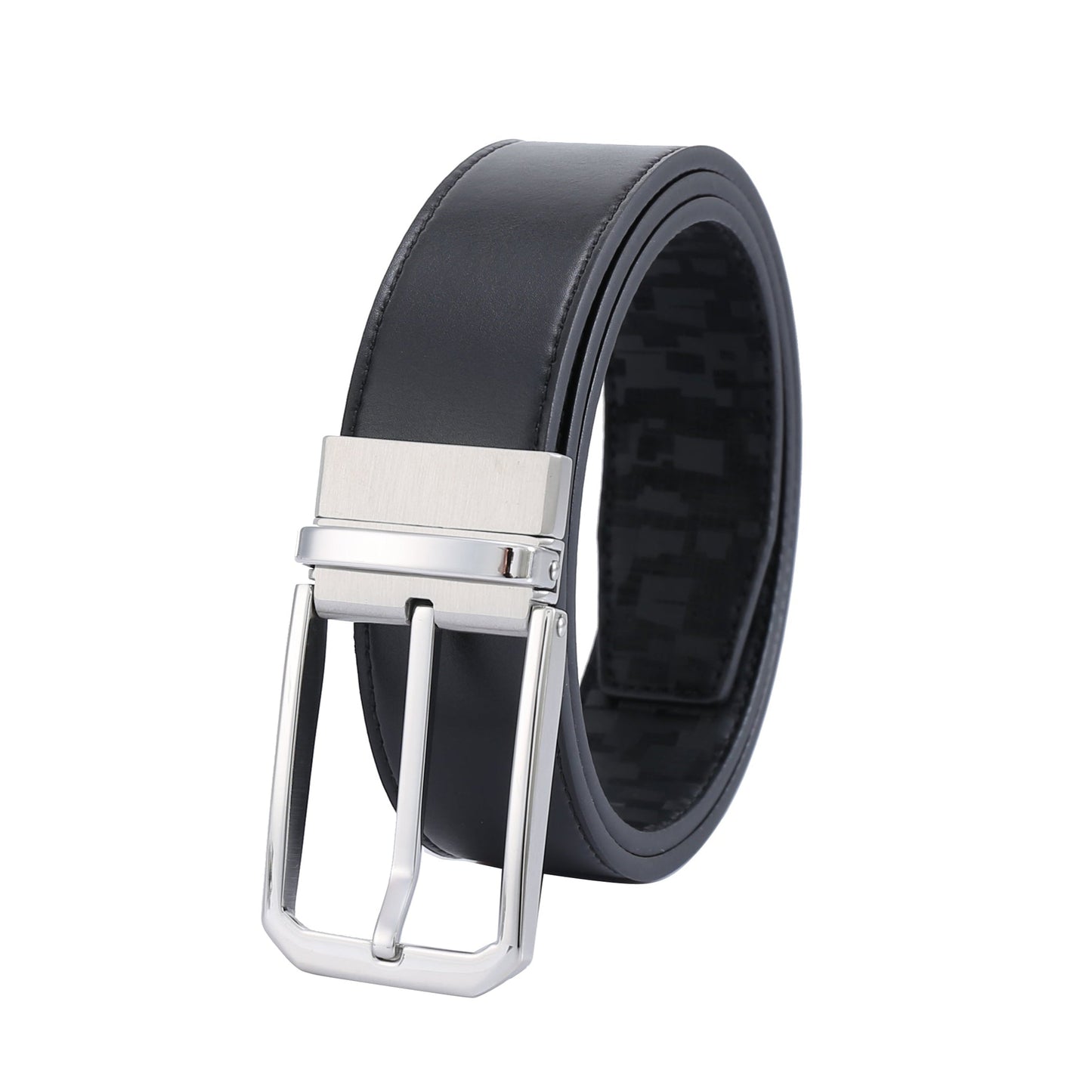 Professional Reversible 1 - Polished SS - Golf Vegan Belt