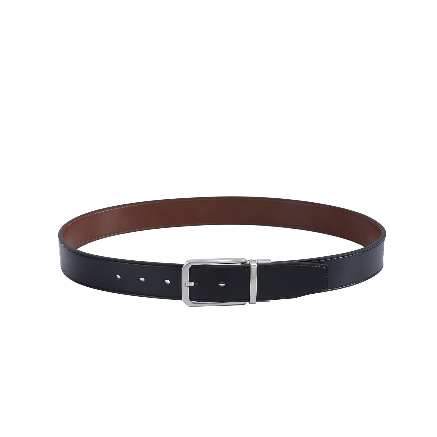 Professional Reversible 1 - Polished SS Vegan Belt