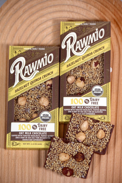 Hazelnut Quinoa Crunch Bark - Vegan America