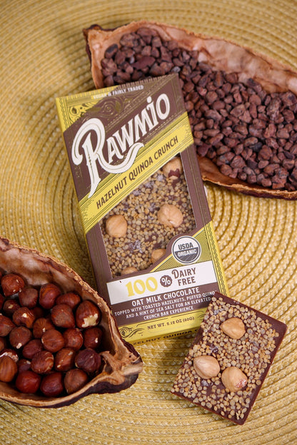 Hazelnut Quinoa Crunch Bark - Vegan America