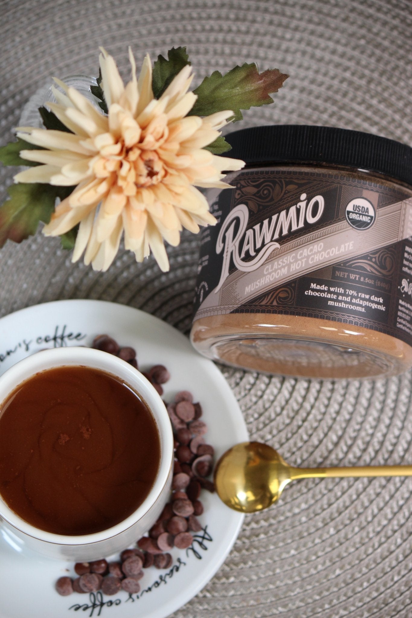 Classic Cacao Mushroom Hot Chocolate - Vegan America