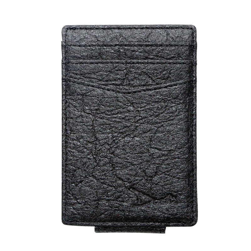 Doshi Pinatex Sustainable Vegan Card Holder with Money Clip