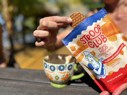 Mini Traditional Caramel Organic and Plant Based Stroopwafels - Vegan America