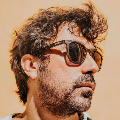 Lark - Unisex Wooden Sunglasses - Vegan America