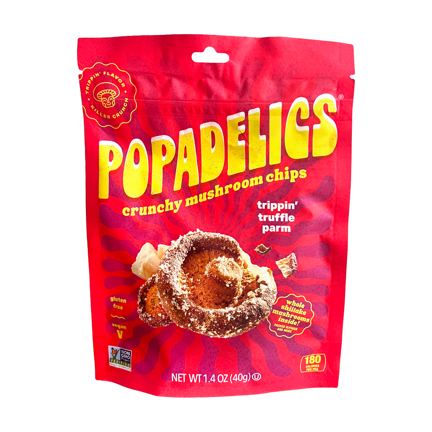 Popadelics Crunchy Mushroom Chips - Variety Pack