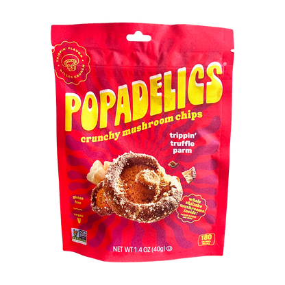 Popadelics Crunchy Mushroom Chips - Variety Pack