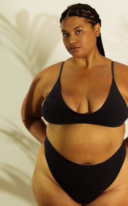 Shanta Bikini Bra- Vetiver Blend