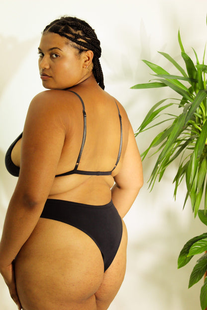 Shanta Bikini Bra- Vetiver Blend