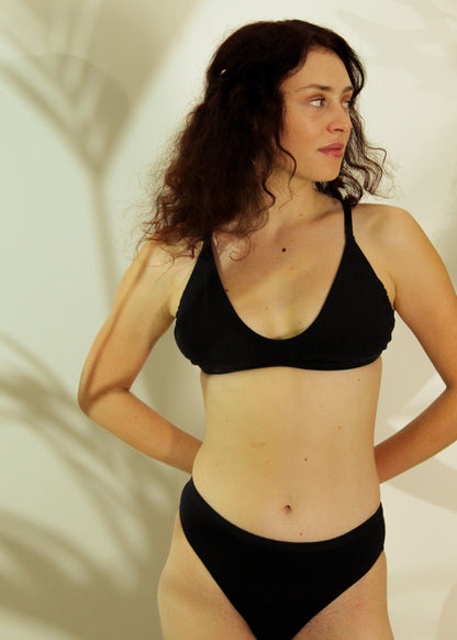 Shanta Bikini Bra- Vetiver Blend