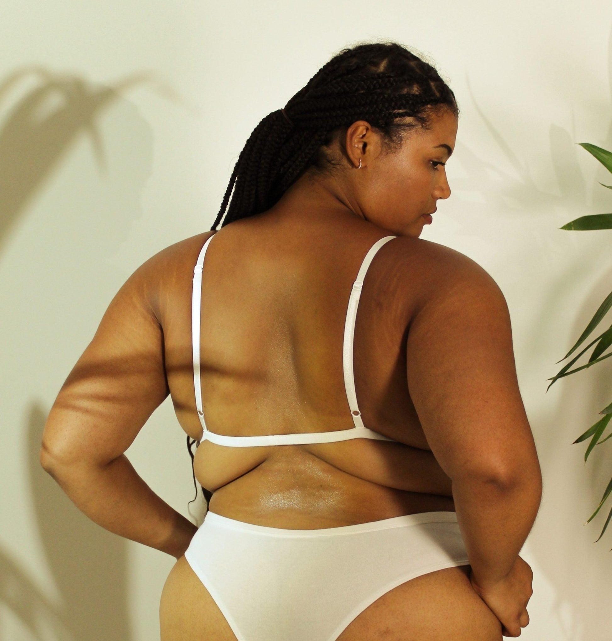 Shanta Bikini Bra & Brief Set - Neem Leaf Blend - Vegan America