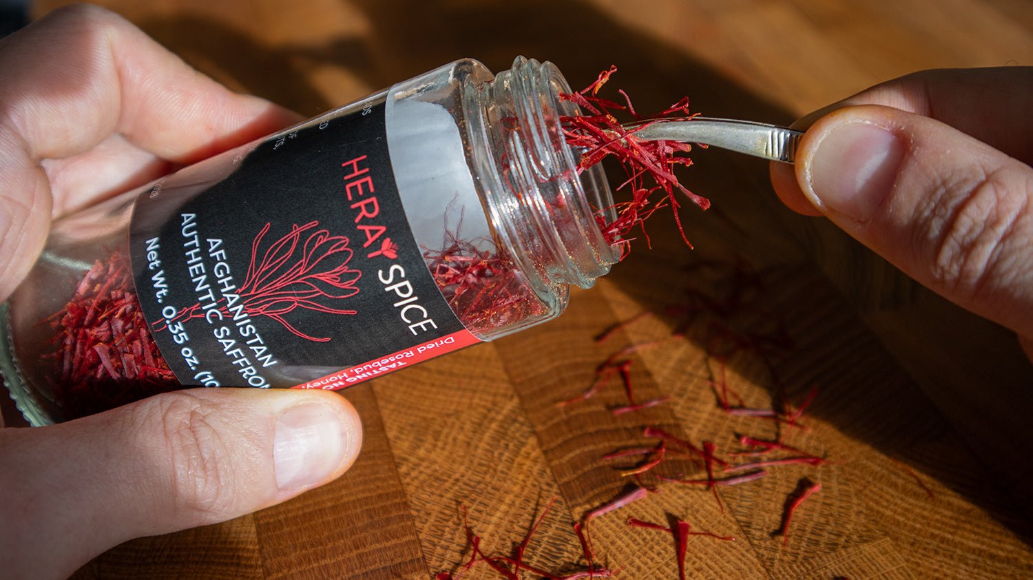 Heray Afghan Saffron, Superior Negin Quality - Vegan America