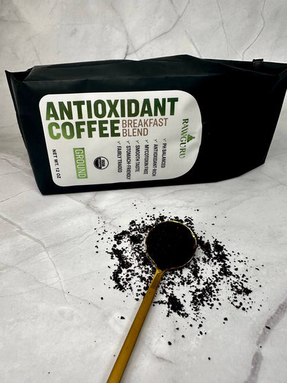 Organic Antioxidant Coffee Breakfast Blend | 12oz - Vegan America