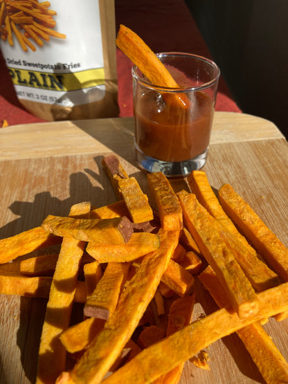 Plain Sweetpotato Fries (No Salt)
