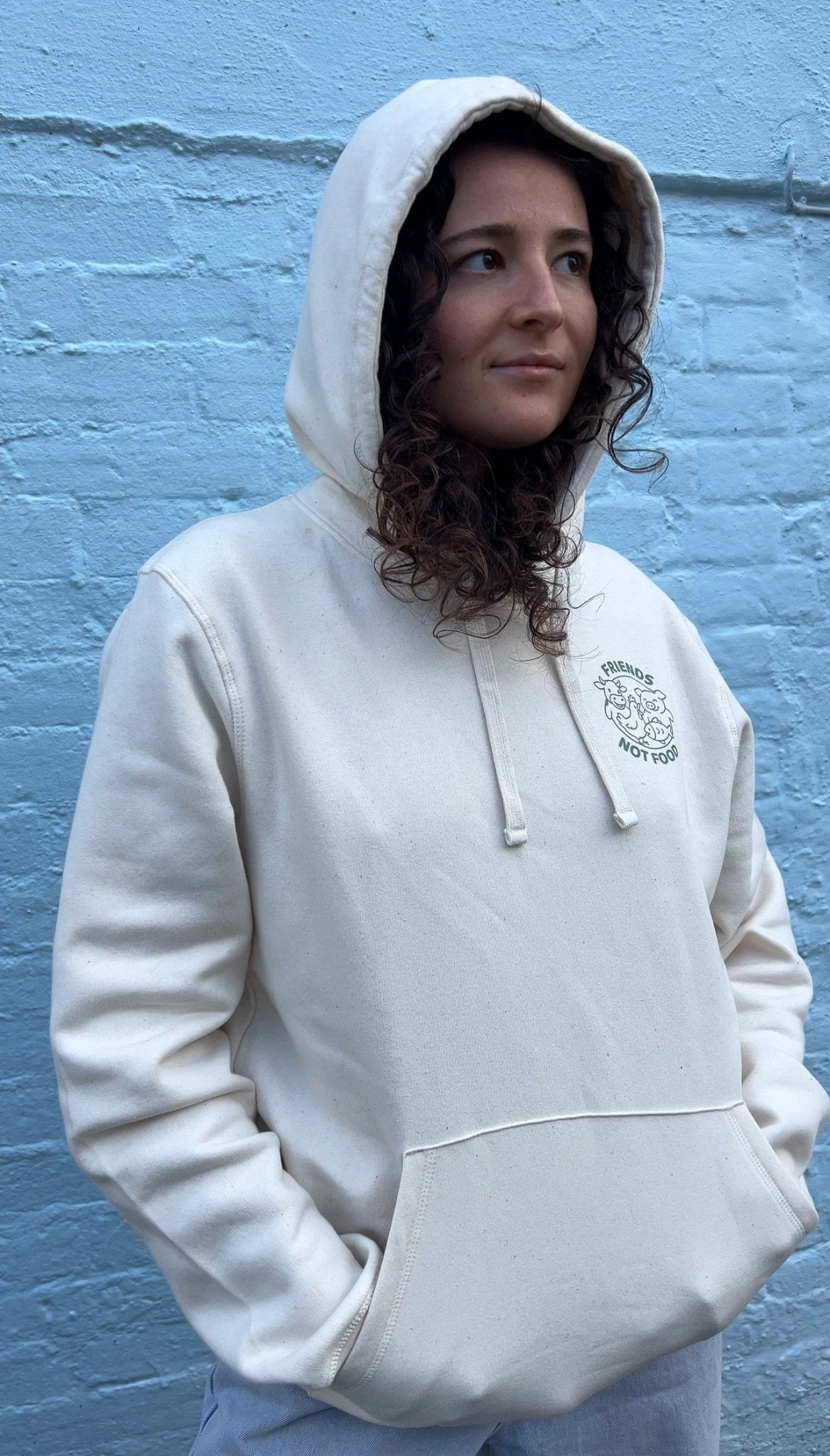 Friends Not Food Hoodie - Vegan America