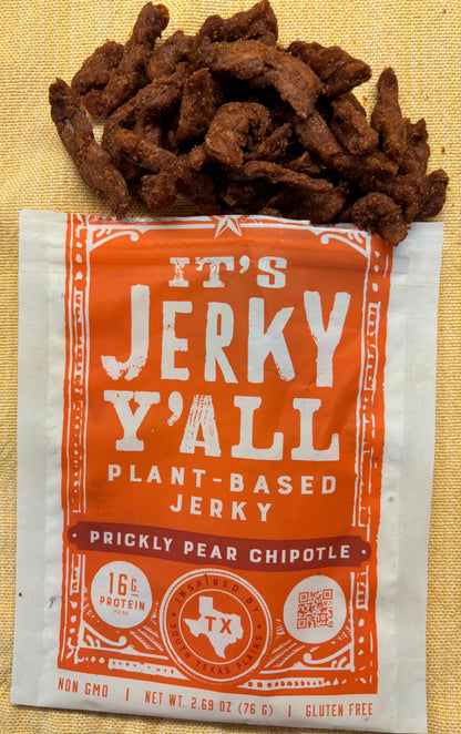 Prickly Pear Chipotle Jerky 2-Pack | Plant Protein, The Smarter Jerky