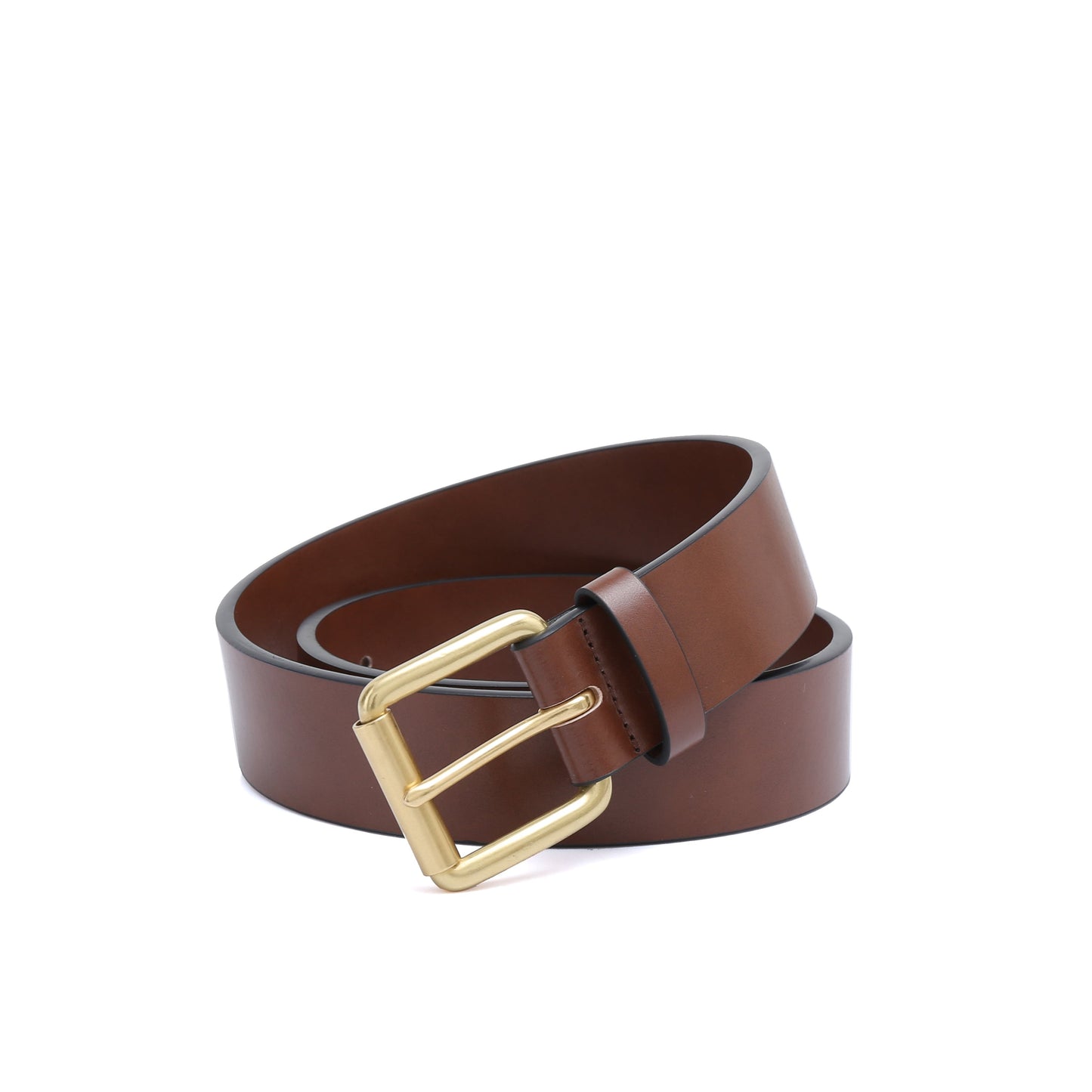 Casual belt w/ Brass Roller buckle