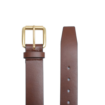 Casual belt w/ Brass Roller buckle
